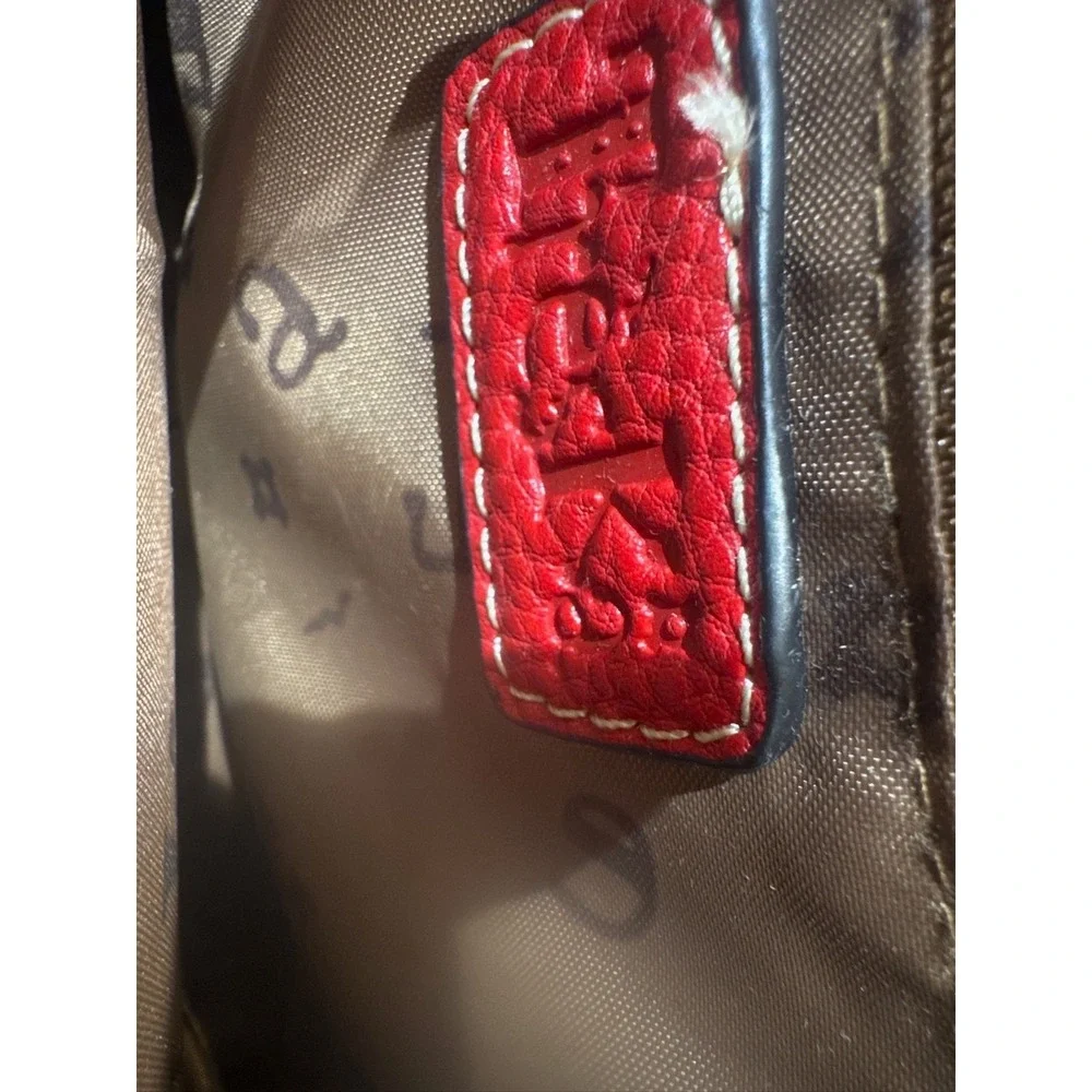 Liz Claiborne Red Crossbody Small Shoulder Bag Purse‎